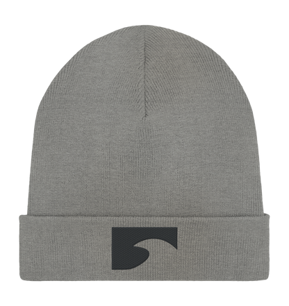 CURRNT Headwear Wave Logo - Organic Rib Beanie