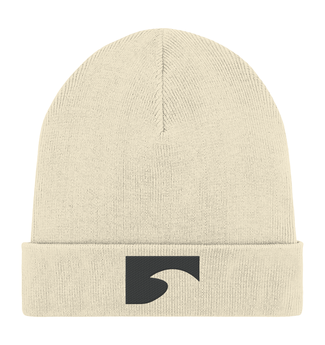 CURRNT Headwear Wave Logo - Organic Rib Beanie