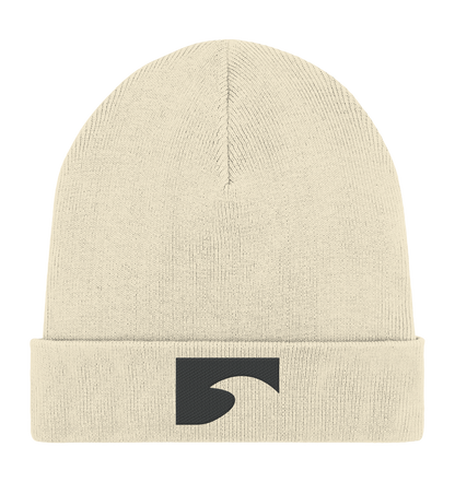 CURRNT Headwear Wave Logo - Organic Rib Beanie